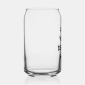 Create Your Own Custom Design Printed Can Glass Blikvorm Glas (Rechts)