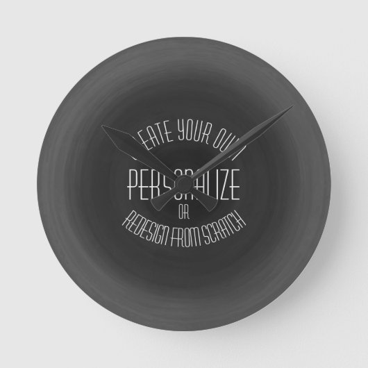 Create Your Own - Custom Design Ronde Klok (Voorkant)