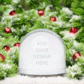 Create Your Own Custom Design Snow Globes Sneeuwbol (Kerstmis)