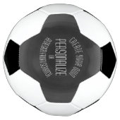 Create Your Own - Custom Design Voetbal (Gedraaid)