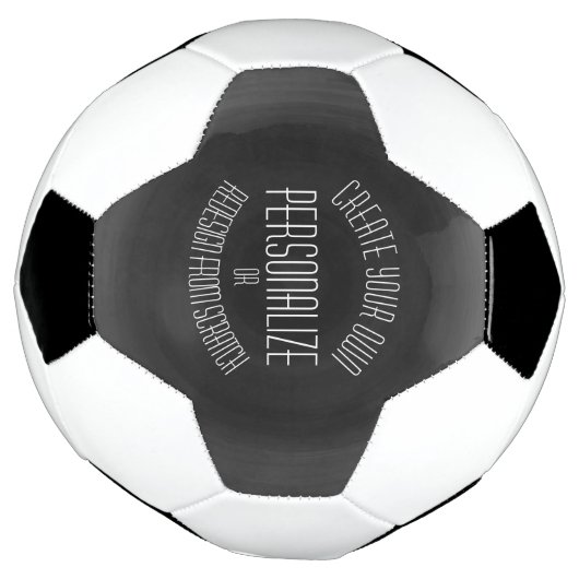 Create Your Own - Custom Design Voetbal (Gedraaid)
