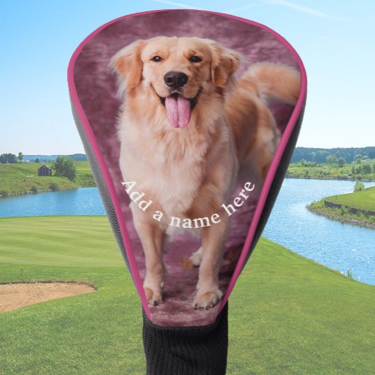 Create Your Own Custom Dog Owner Gift Pet Golfheadcover