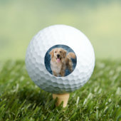 Create Your Own Custom Dog Pet Photo Golfballen (Insitu Shirt)