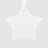  Create Your Own Custom Editable Photo Template Ornament (voorkant)