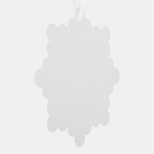  Create Your Own Custom Editable Photo Template Ornament Kaart (Rechts)