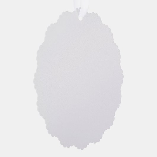 Create Your Own Custom Editable Photo Template Ornament Kaart (Rechts)