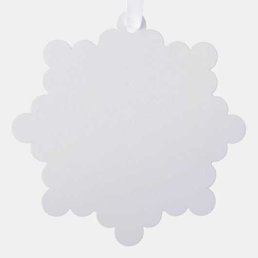  Create Your Own Custom Editable Photo Template Ornament Kaart (Voorkant)