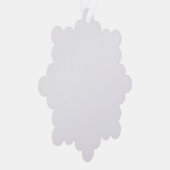  Create Your Own Custom Editable Photo Template Ornament Kaart (Rechts)