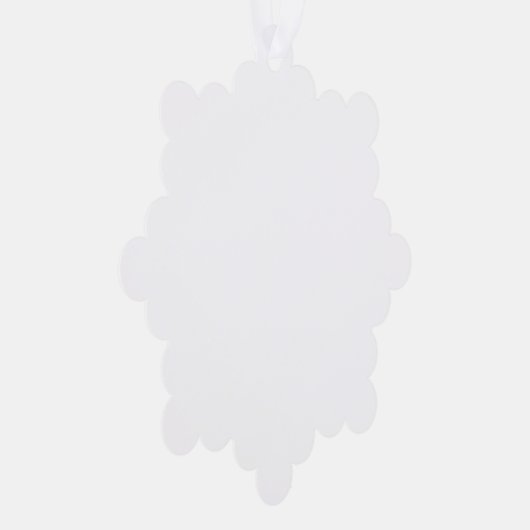  Create Your Own Custom Editable Photo Template Ornament Kaart (Rechts)