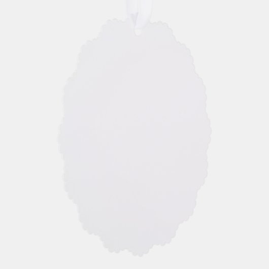  Create Your Own Custom Editable Photo Template Ornament Kaart (Rechts)