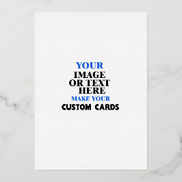Create Your Own Custom Foil Invitations - Design Folie Uitnodiging