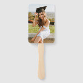 Create Your Own Custom Graduate 2 Photo Handwaaier (Achterkant)