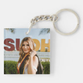 Create Your Own Custom Graduate 2 Photo Sleutelhanger (Achterkant)