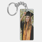 Create Your Own Custom Graduate 2 Photo Sleutelhanger (Voorkant Links)