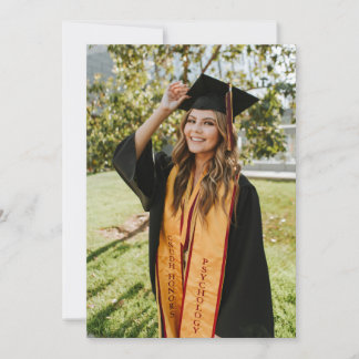 Create Your Own Custom Graduate Photo Aankondiging