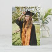 Create Your Own Custom Graduate Photo Kaart (Staand voorkant)