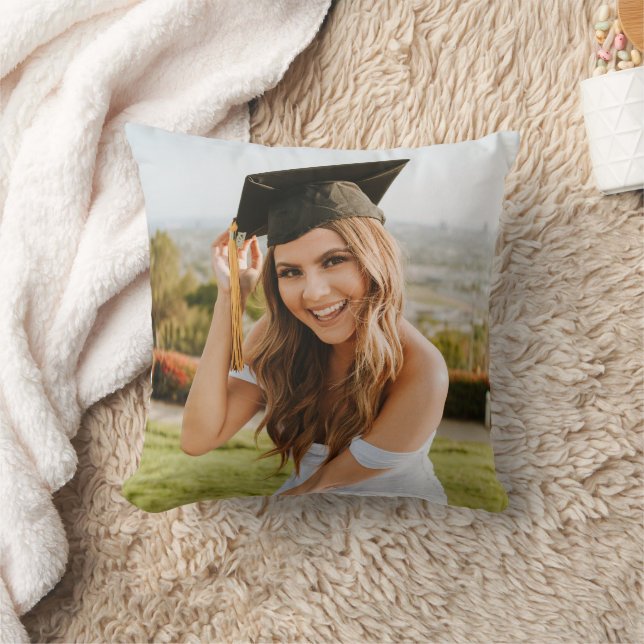 Create Your Own Custom Graduate Photo Kussen (Deken)