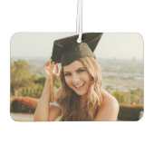 Create Your Own Custom Graduate Photo Luchtverfrisser (Achterkant)