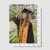 Create Your Own Custom Graduate Photo Vellum Uitnodigingen (Offset (Uitnodiging))