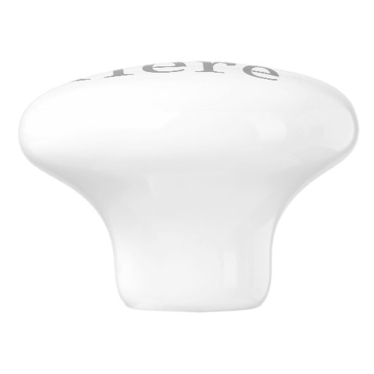 Create your own custom keramische knop (Zijkant)