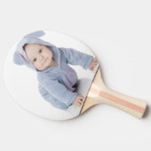 Create Your Own Custom Kids Children Photo Modern Tafeltennisbatje (Zijkant)
