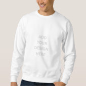 Create Your Own Custom Men's Basic Sweatshirt (Voorkant)