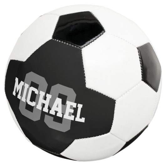 Create Your Own Custom Name Number Voetbal (Drie kwart)