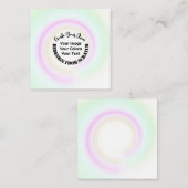 Create Your Own Custom Notitiekaartje (Voorkant / Achterkant)