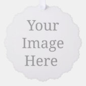 Create your own custom  ornament kaart (Voorkant)