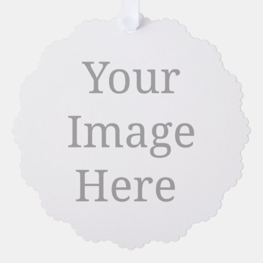 Create your own custom  ornament kaart (Voorkant)