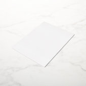  Create Your Own custom personalized Folie Feestdagen Briefkaart (Gedraaid)