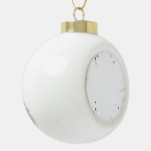 Create Your Own Custom Personalized Keramische Bal Ornament (Links)