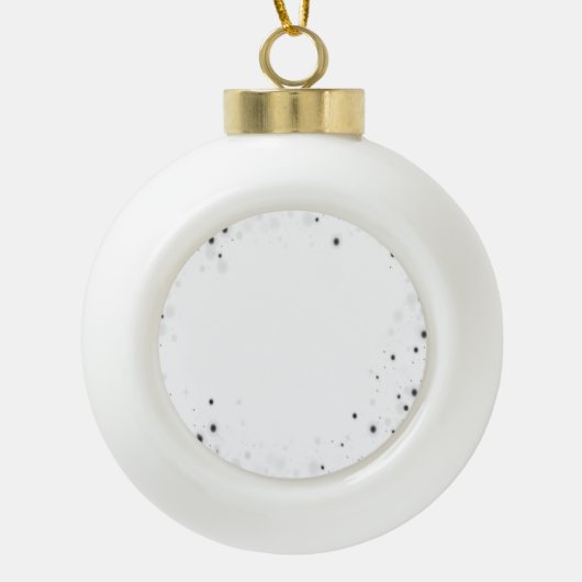 Create Your Own Custom Personalized Keramische Bal Ornament (Voorkant)