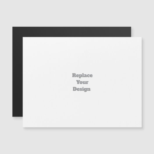 Create Your Own custom personalized﻿ Wedding Magnetische Uitnodiging (Voorkant / Achterkant)