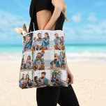 Create your own Custom Photo Collage Personalized Tote Bag<br><div class="desc">Carry your favorite memories everywhere with this beautiful custom photo collage tote bag. Featuring a stylish multi-photo layout, this design allows you to showcase meaningful moments with family, friends, or loved ones in a modern and personalized way. The collage layout highlights multiple photos, creating a vibrant and heartwarming accessory that...</div>