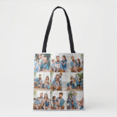 Create your own Custom Photo Collage Personalized Tote Bag (Voorkant)