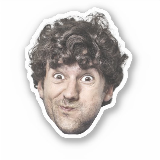 Create Your Own Custom Photo Personalized Picture Sticker (Voorkant)
