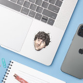 Create Your Own Custom Photo Personalized Picture Sticker (Laptop met iPhone)