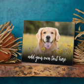 Create Your Own Custom Photo With Text Fotoplaat (Zijkant)