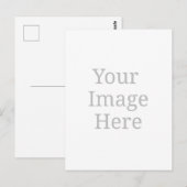 Create your own custom postcard  briefkaart (Voorkant / Achterkant)