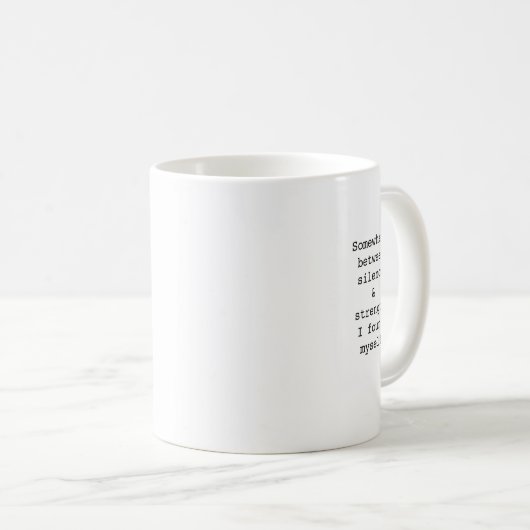 Create Your Own Custom Quote Coffee Mug Koffiemok (Voorkant rechts)