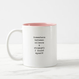 Create Your Own Custom Quote Coffee Mug Tweekleurige Koffiemok