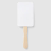  Create Your Own custom wedding Handwaaier (Achterkant)