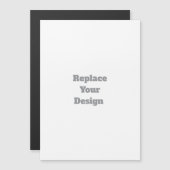  Create Your Own custom wedding Magnetische Uitnodiging (Voorkant / Achterkant)