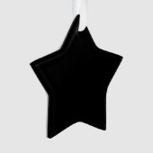 Create Your Own - Customizable Blank Ornament (voorkant)
