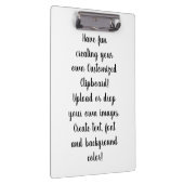 Create Your Own Customizable Personal  Klembord (Rechts)