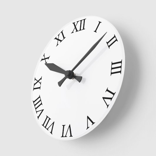 Create Your Own Customize 8" Wall Clock Ronde Klok (Hoek)
