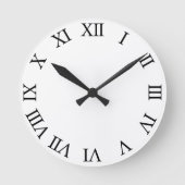 Create Your Own Customize 8" Wall Clock Ronde Klok (Voorkant)