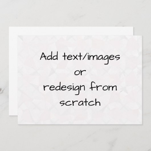 Create Your Own Customized Bedankkaart (Voorkant / Achterkant)