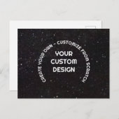 Create Your Own Customized Briefkaart (Voorkant / Achterkant)